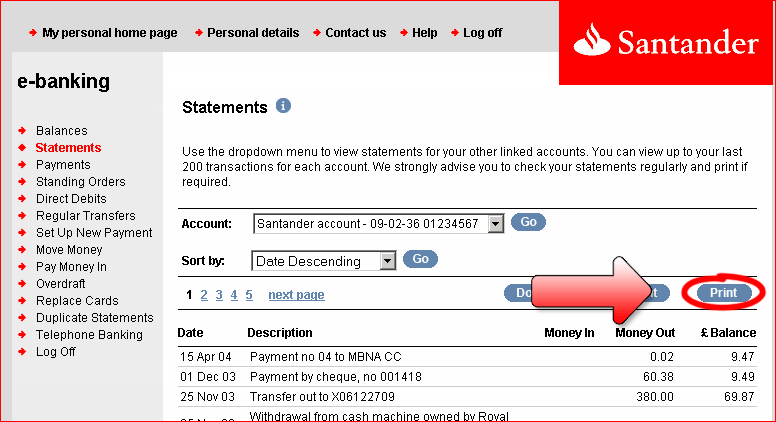 E Banking Demo