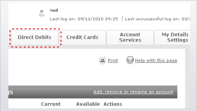 santander online banking log on