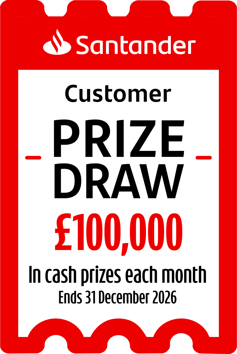 UK customer prize draw £100