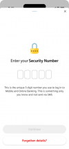 Reset your details and get access