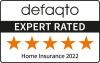defaqto Expert Rated Home Insurance 2022 - 5 star