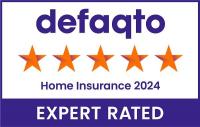 Defaqto 5-star expert rated for Home Insurance (Plus) 2024