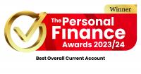 Winner of the best overall current account at the personal finance awards 2023/24