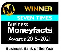 Seven times Business MoneyFacts - Business Bank of the Year 2015-2021