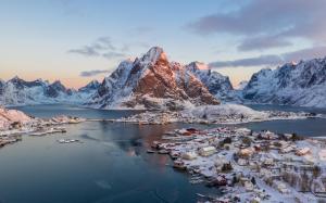1281486496 Reine Village on the Lofoten Islands, Norway.
