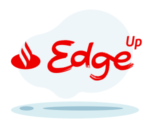 Santander Edge Up Red logo