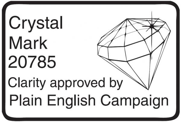 Logo for Crystal Mark 20785