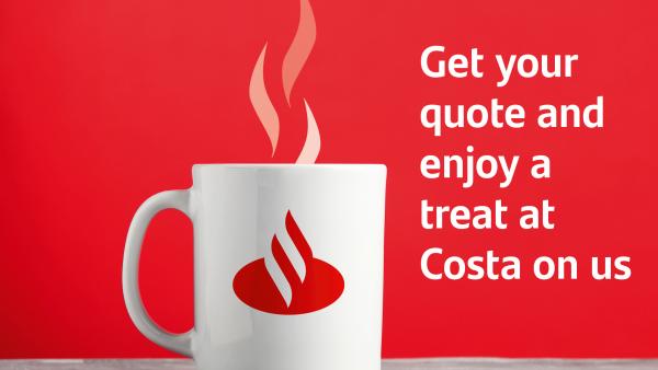 Costa santander cup of coffe