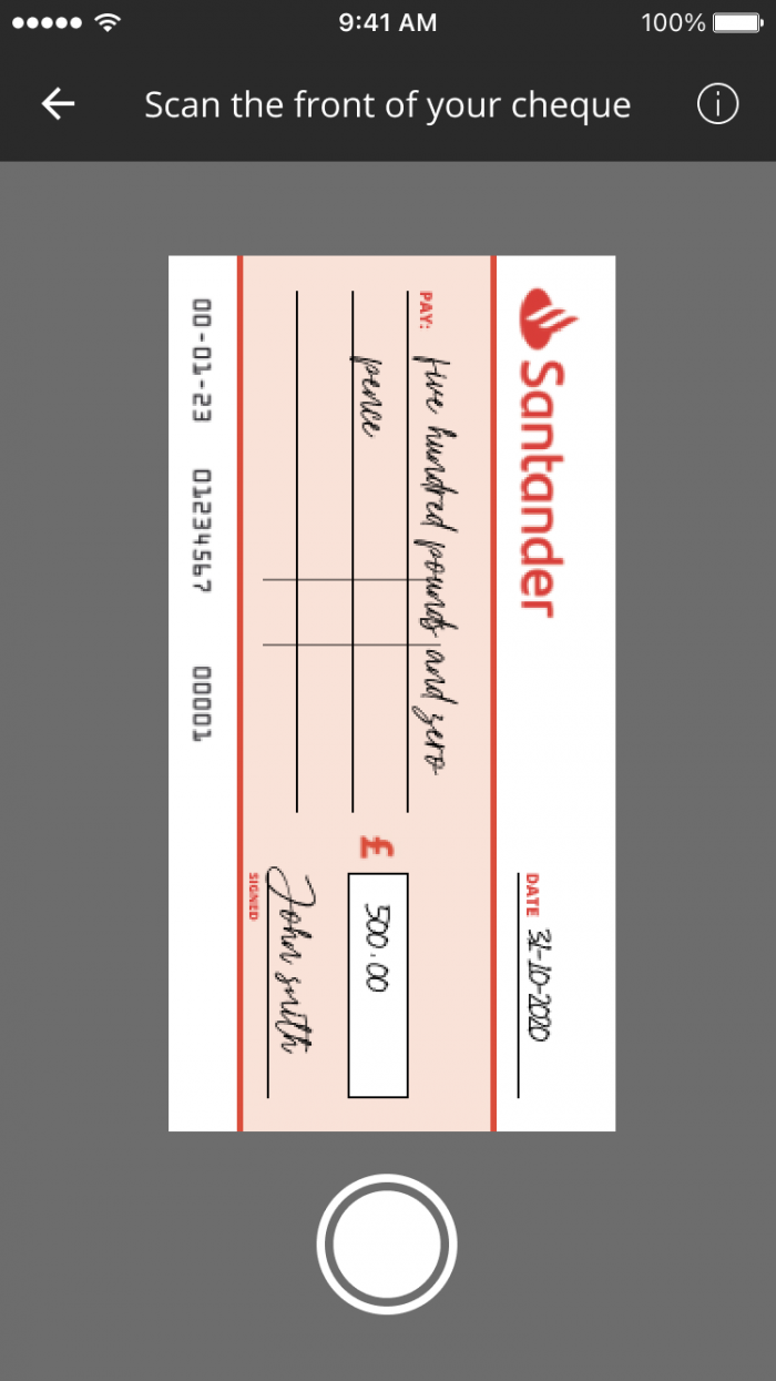 How To Cash A Cheque Online Santander Cheques | Santander UK