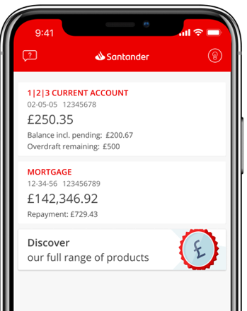 Additional borrowing on mortgages | Existing Customers | Santander UK