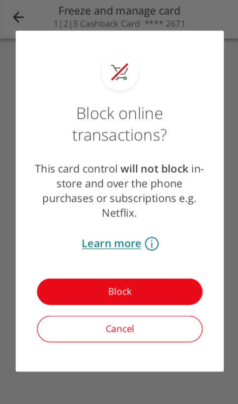 You’ll be presented with information on what will happen once you apply this function, and decide if you want to continue or not.