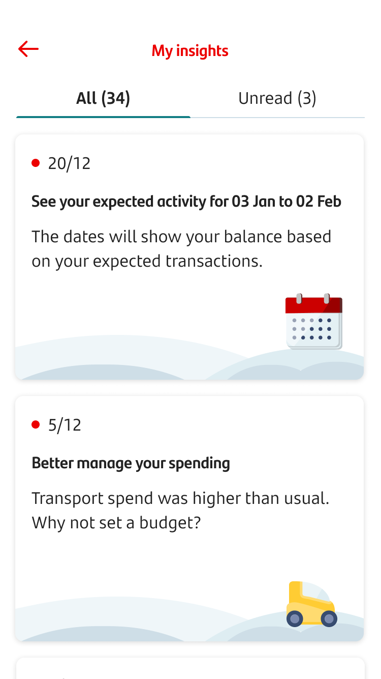 My Money Manager screen 8.png My insights inbox screen