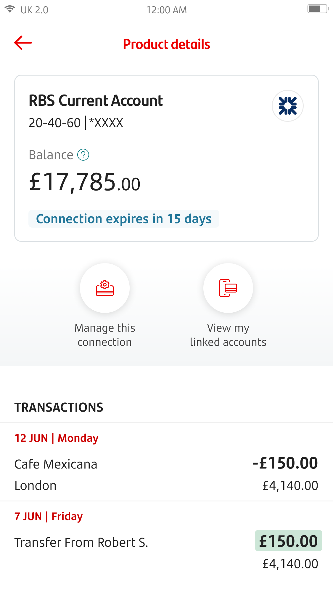 Open Banking Screen 12.png Product details screen
