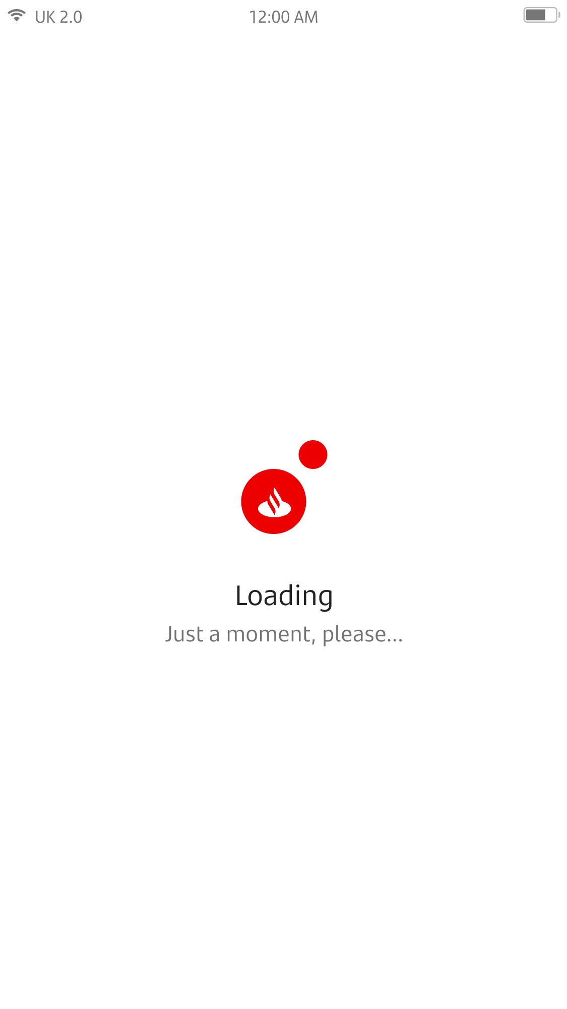 Open Banking Screen 9.png Loading screen.