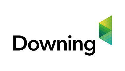 Downing logo.