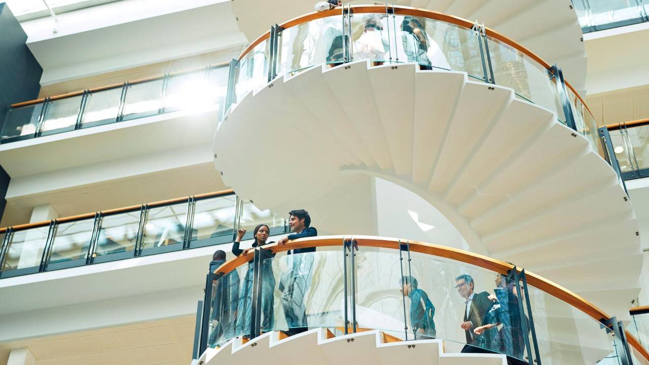 Image of students on campus.