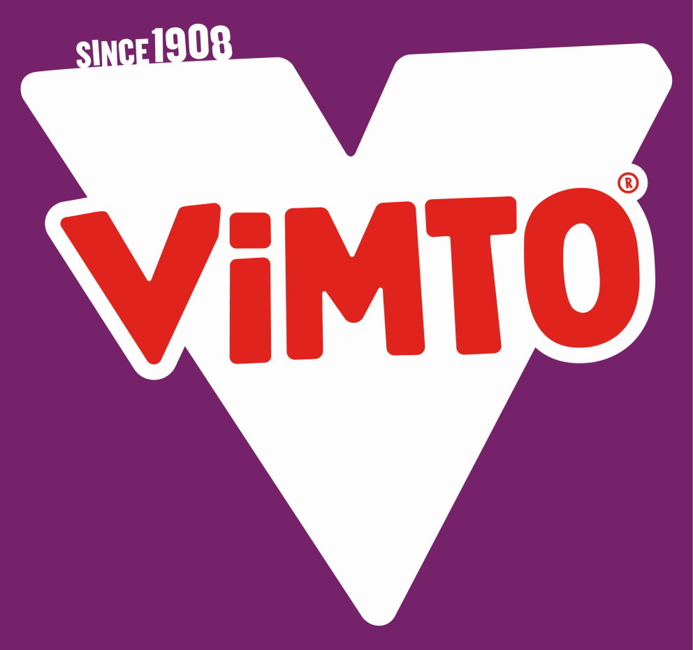 Vimto logo.